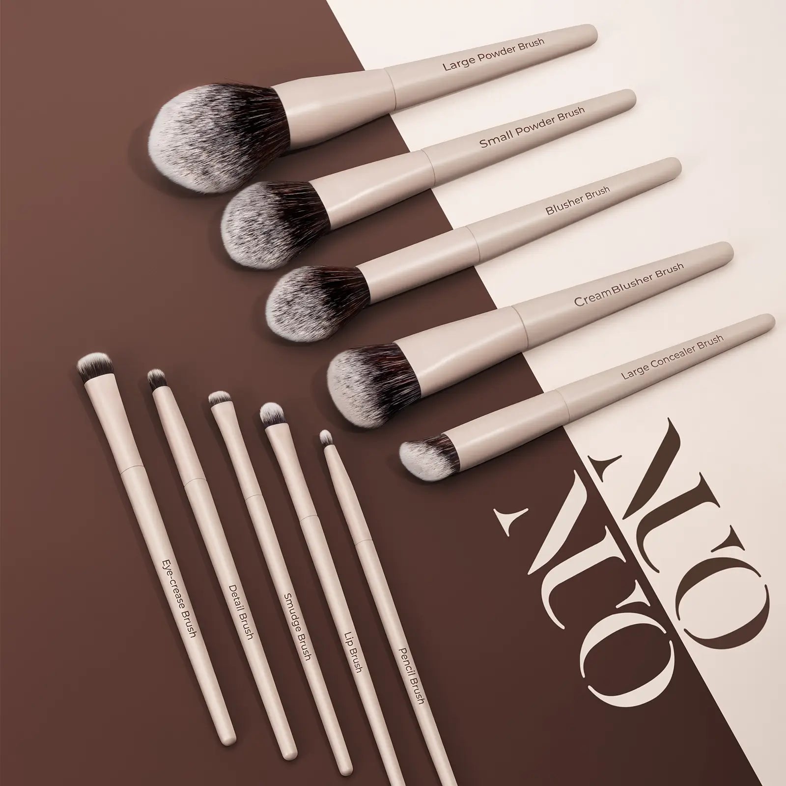 Set de Pensule pentru Machiaj - Colectia Completa