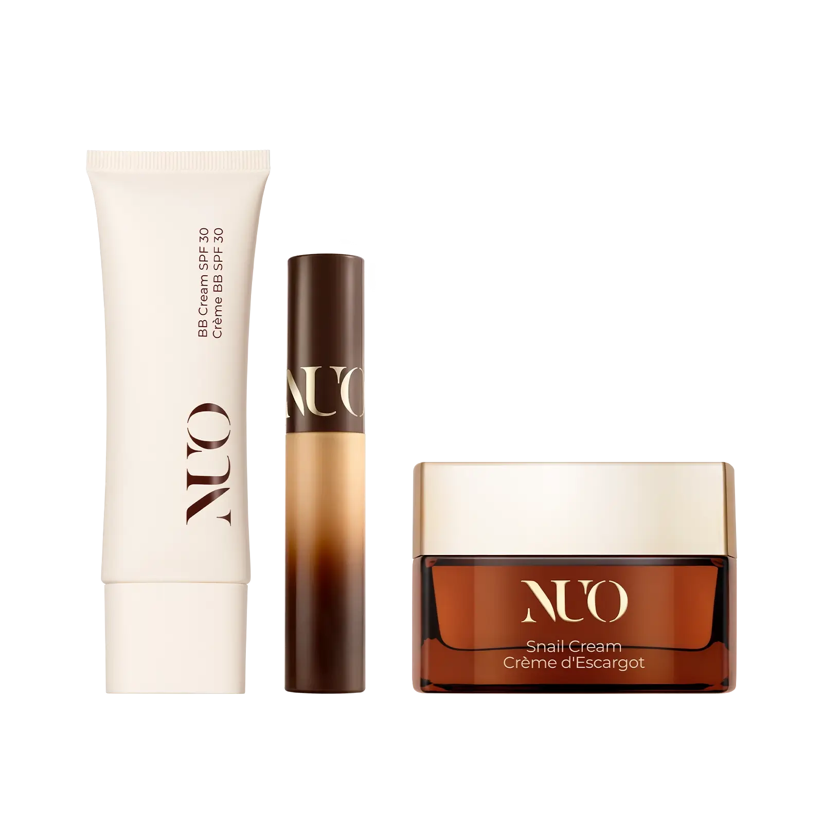 Set Crema cu Mucina de Melc, BB Cream si Concealer | NUO