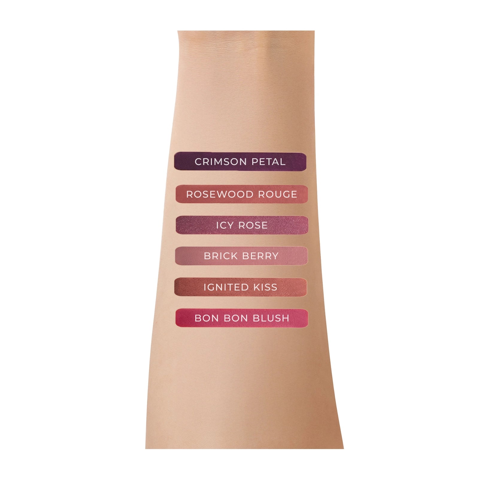 Kit 6 Creioane Buze All Rose