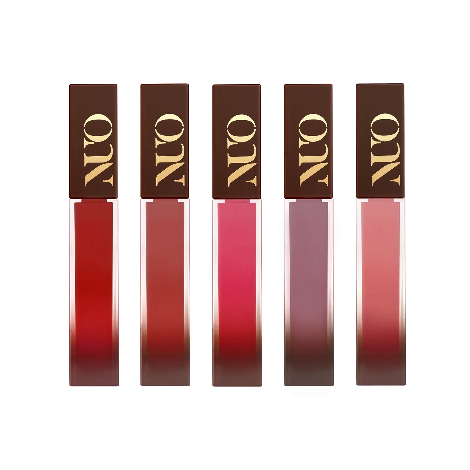 Kit 5 Rujuri Mate Lichide All Rose