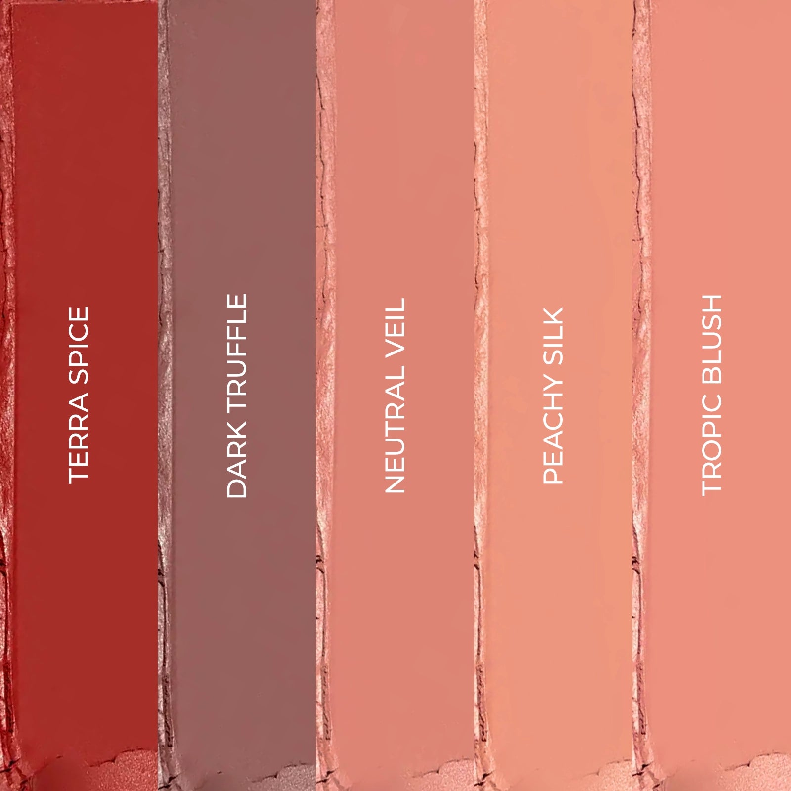 Kit 5 Rujuri Mate All Nude