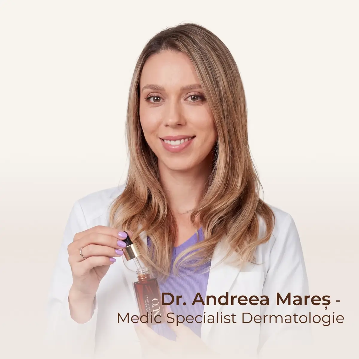 Dr. Andreea Mareș explică serul cu Vitamina C 15% NUO