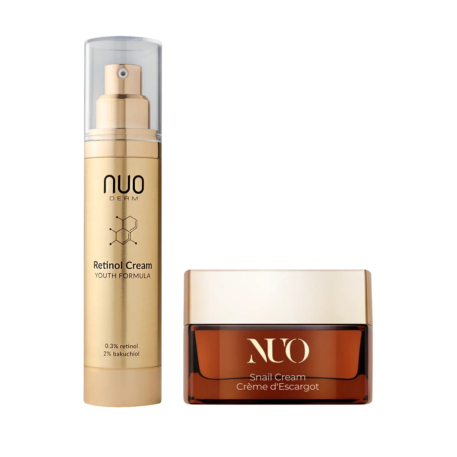 Set Crema cu Retinol si Crema cu Mucina de Melc (2 produse)