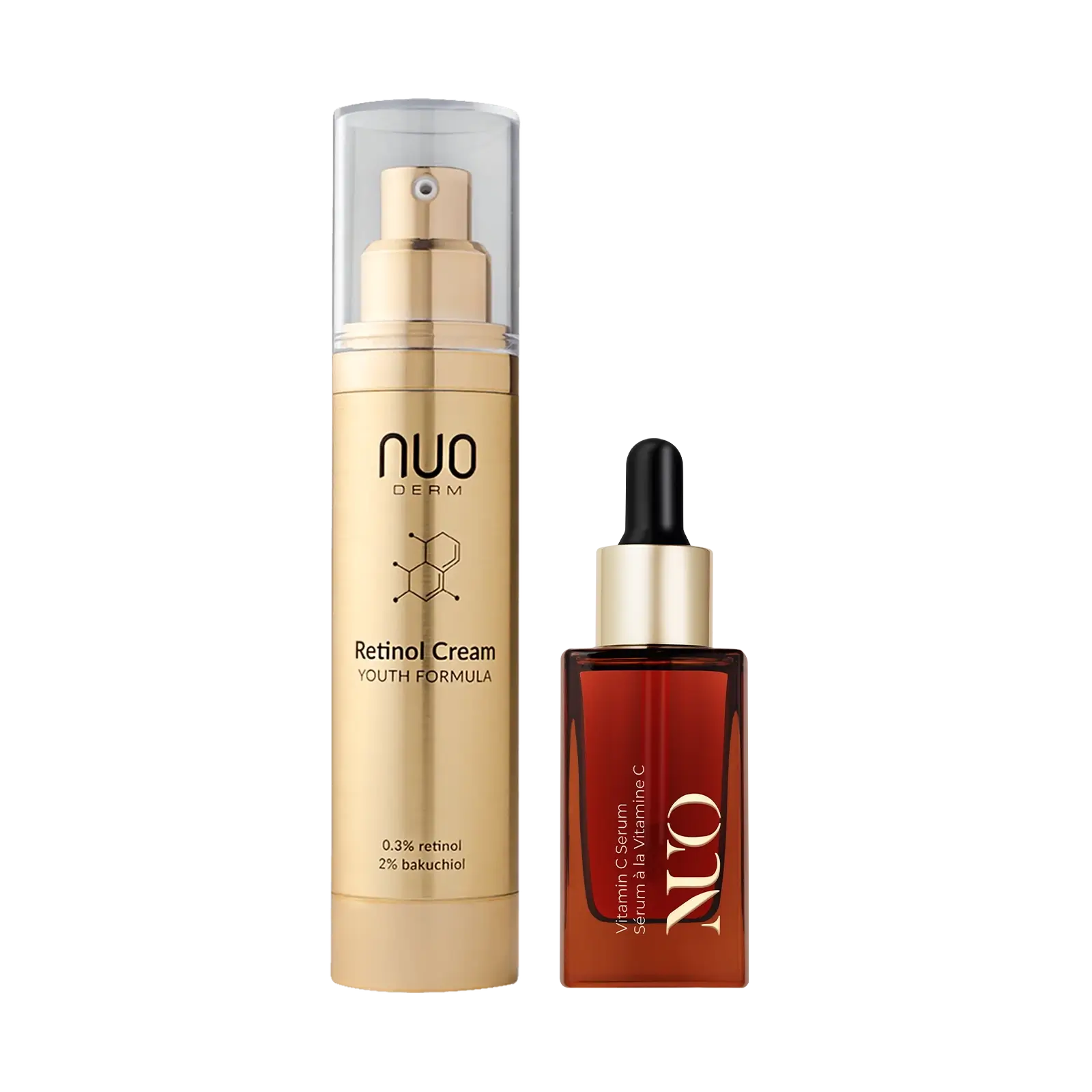 Set Crema cu Retinol si Ser cu Vitamina C (2 produse)