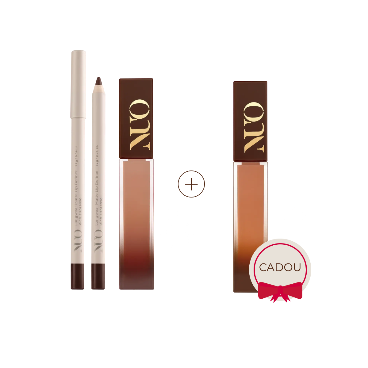 Ombre Trio Look - Lip Gloss SPF 30 CADOU